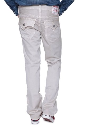 True Religion Jeans RICKY STRAIGHT, Color: Beige, Size: 31