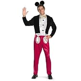 Disney Mickey Mouse Adult Costume ディズニーミッキーマウスの大人用コスチューム♪ハロウィン♪サイズ：X-Large (42-46)