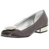 MIA Womens Goldie Flat,Eggplant Crinkle,10 M
