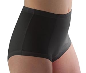 Conni Women's Classic Undergarments, Black, Size 12 Extra Large, 5 Ounce (Pack of 20)