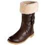 FRYE Women's 77528 Shearling Boot,Dark Brown,9.5 M US