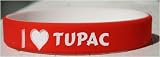 I Love Tupac Custom Wristband