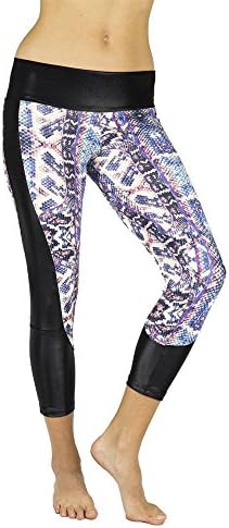 Balance Fitwear 3042 - Diva Legging Blue Cobra