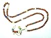Yoga Gift- Rudraksha Navgraha 9 Chakra Prayer Mala Meditation Malas OM Pendant 108+1 Beads