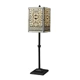 Dimond D1851 Adamson Table Lamp in Tiffany Bronze with Tiffany Glass Shade