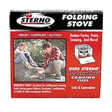 Single Burner Folding Stove (Sterno Folding Stove) by Sterno