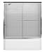 Kohler R702200-L-SHP Fluence Frameless Bypass Shower Door with Crystal Glass, Bright Polished Silver Kohler R702200-L-SHP Fluence Frameless Bypass Shower Door with Crystal Glass, Bright Polished Silver