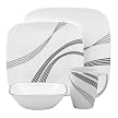 Corelle Square Urban Arc 16-pc. Dinnerware Set