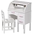 Guidecraft Jr. Roll Top Desk - White