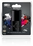 Produkt-Bild: SWEEX Vici MP4 Player Schwarz 8GB mit FM und Kamera 5,1cm 2.0Zoll Display Tilt sensor MP3 OGG FLAC AIFF WMA MP2