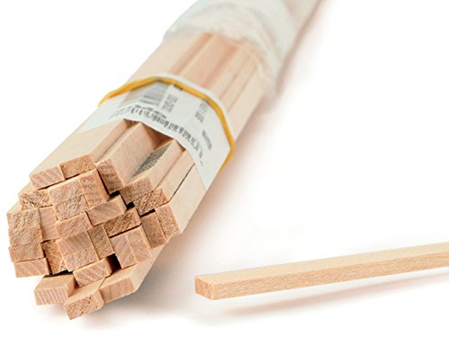 Midwest Basswood Strips 1/16x1/2x24 (24) MID4029