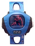 Spiderman 3 Kids' Blue Digital Projector Watch #WSP04188