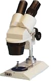 Electronics : GX Microscopes XTD-2A Dual Magnification Stereo Microscope, Binocular Head, Two Magnifications 1X/2X, High Power, Top Halogen Light Illumination, Pillar Stand