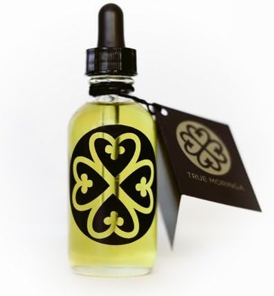 100% Pure Cold-Pressed Moringa Oil Sourced Ethically from Ghana (2.1 oz/60mL)