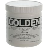 Golden Acrylic Gesso - 8 oz Jar