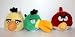 Angry Birds 6" - 8" Plush Set of 3