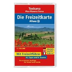 Die Allianz Freizeitkarte Toskana 1:125 000