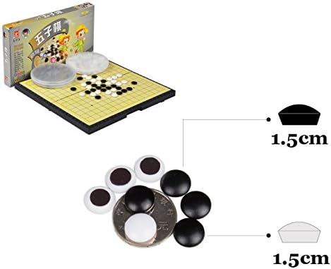 Portable Folding Chess Board Magnetic Go Game/Gobang Set C-5