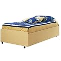 Loft Lower Bunk on Casters - Natural Maple