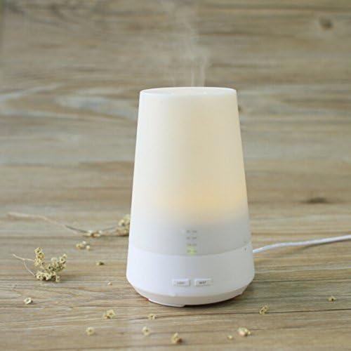 100Ml Ultrasonic Diffuser Essential Oil Diffuser with Led Lamps Aroma Humidifier with Waterless Auto Shut-off Function for Home Office Spa