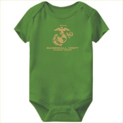 Baby Bodysuit Green 