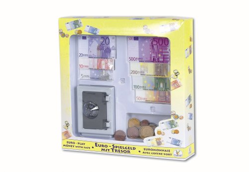 The Toy Company 34323 - Euro Spielgeld mit Safe Preisvergleich