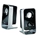 Logitech LS11 2.0 Stereo Speaker System - Black/Silver
