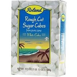 Roland Rough Cut White Sugar Cubes - 17.5 oz