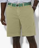 Polo Ralph Lauren Shorts, Big and Tall Bleeker Chino Shorts Gallery Tan 48B