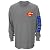 Dale Earnhardt Jr. #88 NASCAR 2014 Superman Adult T-Shirt Combo - Royal Blue/Gray