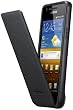 Samsung SAEFC1A2B - Funda de piel con tapa para Samsung Galaxy S II, color negro