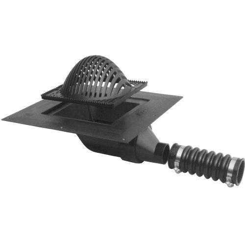 LSP T0054 Plastic Roof Drain with 4Inch Side Outlet Hardware Roofing