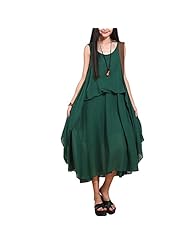 Cotton/Linen Spring Summer  Dress