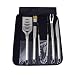 Stainless Steel 5 Piece BBQ Set with Carry Case