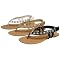 Women's Bamboo by Journee Studded Y-Strap Flat Sandals