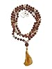 Prayer Mala Beads Meditation Rudraksha Citirine Yoga Japa Mala 108+1