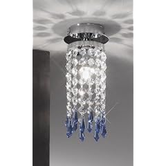 CHARLESTON:, Deckenleuchte, Made in Italy, Handarbeit, Made with STRASS Swarovski Kristall, Made wit