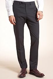 Limited Collection Flat Front Twill Trousers