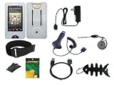 9 Items Premium Accessories Bundle Combo For Sony Walkman X Series (NWZ-X1050 / NWZ-X1051 / NWZ-X1060 / NWZ-X1061) includes: Clear Silicone Skin Cover case + Car Charger + Wall Charger + USB Straight data cable + Adjustable Armband + Black Belt Clip + Lanyard + Fishbone Style Keychain