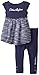 Calvin Klein Baby-Girls Infant Navy Tunic with Leggings