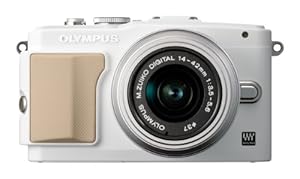 OLYMPUS マイクロ一眼 PEN Lite E-PL5 レンズキット ホワイト E-PL5 LKIT WHT