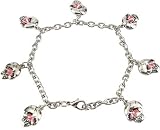 Ed Hardy Skull Charm Bracelet ~ Pouched