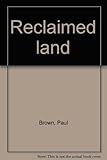 Reclaimed land