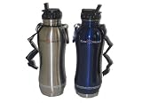 Eco Vessel Stainless Steel Filtered Water Bottle with Built-in Water Filter (27 Ounces)