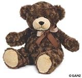 "Piper" Teddy Bear- Dark Tan 15"