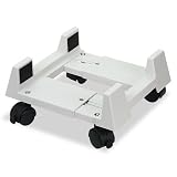 Econo Mobile CPU Stand, 13-1/8w x 4-7/8d x 8-7/8h, Light Gray