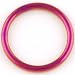 Color Coated Stainless Steel Segment Ring: 16g, 3/8, Purple