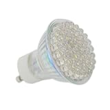 LED SPOT STRAHLER - ERSATZ F�R Lampe Birne ### GU10 - 60 LED - 500000 Schaltzyklen - 3200 KELVIN - warmweissvon "1aTTack.de"