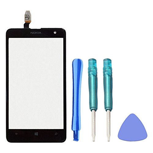Nokia Lumia 625 Black Touch Screen Digitizer Glass Replacement and 
