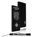 Premium Durable Black Skin Silicon Skin Cover Case Protector for Apple iPod Nano 5th Generation 8GB 16GB ( 8 GB 16 GB ) Includes a 4-Inch Determination Hand Strap